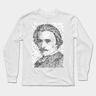 HUGO WOLF pencil portrait .1 Long Sleeve T-Shirt